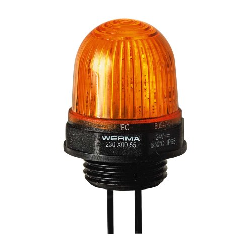 WERMA Micro LED Inbouw lamp 230VAC YE - 800000001305 126 000 00 126 000 00 - 20003951