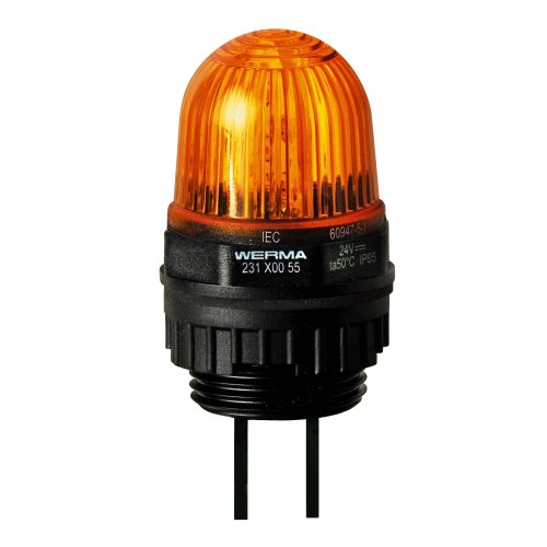 WERMA Micro LED Inbouw lamp 230VAC YE - 800000001387 126 000 00 126 000 00 - 20003963