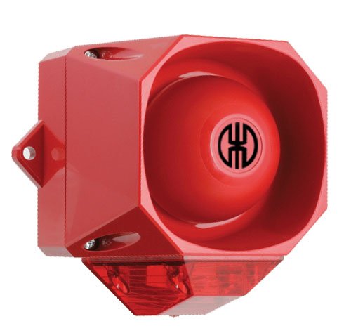 WERMA Flits-sirene WM 32 tonen 9-60VDC RD/RD - 800000005944 126 000 00 126 000 00 - 20004290