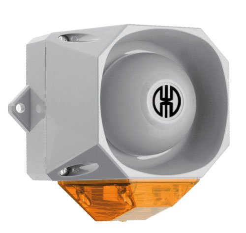 WERMA Flits-sirene WM 32 tonen 9-60VDC GY/YE - 800000005947 126 000 00 126 000 00 - 20004296