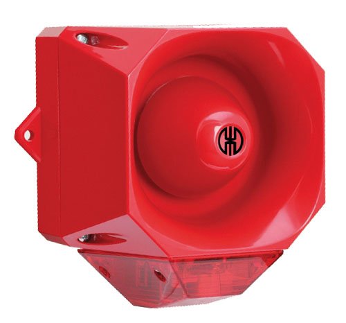 WERMA Flits-sirene WM 32 tonen 230VAC RD/RD - 800000005950 126 000 00 126 000 00 - 20004299