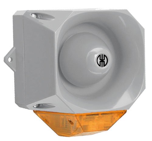 WERMA Flits-sirene WM 32 tonen 9-60VDC GY/YE - 800000005953 126 000 00 126 000 00 - 20004304