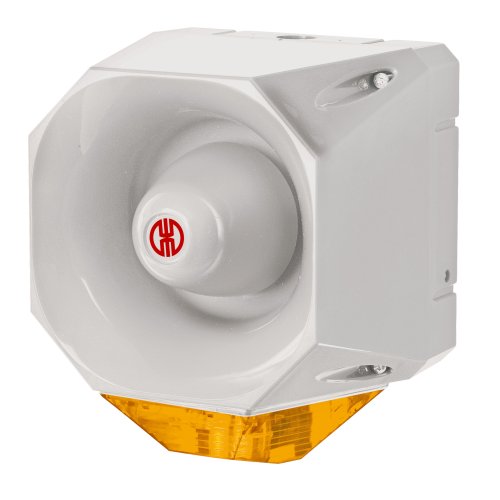 WERMA Flits-sirene WM 42 tonen 115-230VAC GY/Y - 800000005958 126 000 00 126 000 00 - 20004313