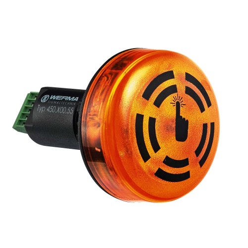 WERMA LED zoemer EM continue 24VDC YE - 800000006031 126 000 00 126 000 00 - 20004329