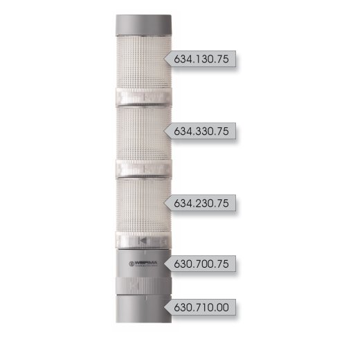 WERMA KS40 Design BWM 24VAC/DC GN/YE/RD - 800000006432 126 000 00 126 000 00 - 20004449