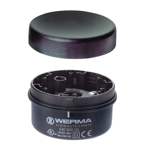 WERMA aansluitelement RM 12-230vac/dc zwart 640.810.00 - 800000006441 126 000 ac 126 000 ac - 11004771