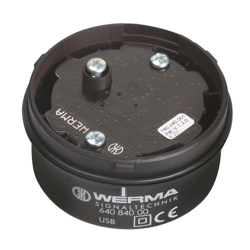 WERMA USB-Aansluitelement RM 5VDC BK - 800000006460 126 000 00 126 000 00 - 20004455