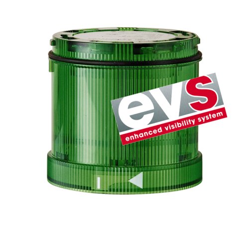 WERMA KS71 LED EVS-element 24VDC GN - 800000006533 126 000 00 126 000 00 - 20004513