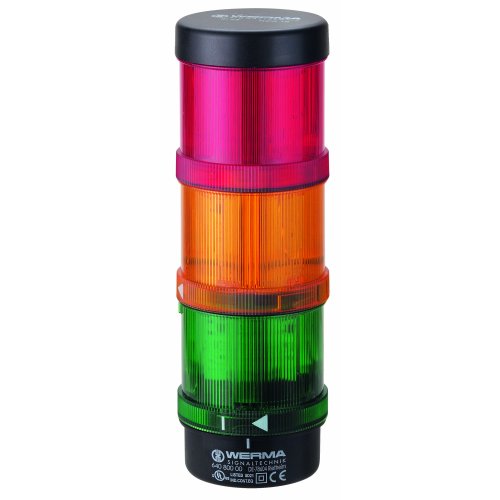 WERMA Signaalzuil KS71 BWM 24VAC/DC GN/YE/RD - 800000006691 126 000 aa 126 000 aa - 20004597