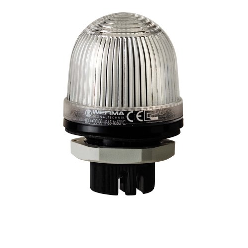 WERMA Permanente lamp EM 12-230VAC/DC CL - 800000009087 126 000 00 126 000 00 - 20004742