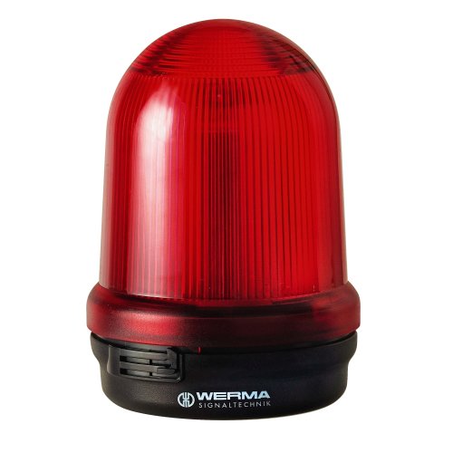 WERMA LED permanent bewaakt BM 24VDC RD - 800000009256 126 000 00 126 000 00 - 20004804