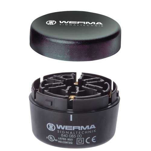 WERMA Aansluitelement BWM 12-230VAC/DC BK - 800000009294 126 000 00 126 000 00 - 20004820