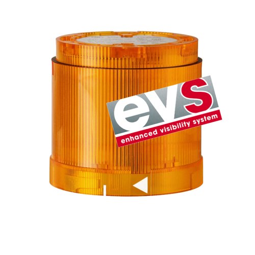 WERMA KS70 LED EVS-element 24VDC YE - 800000009355 126 000 00 126 000 00 - 20004883