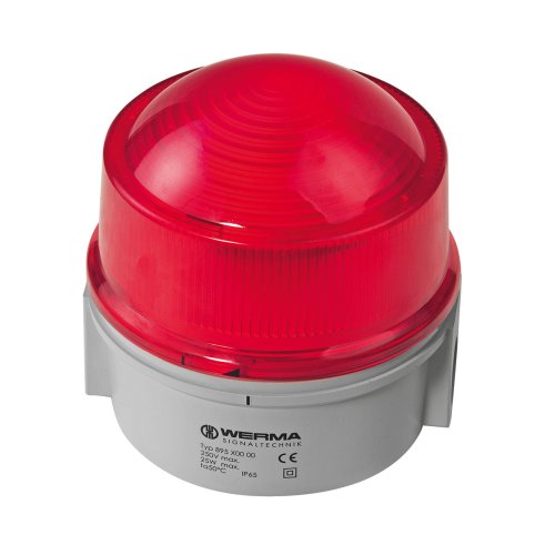 WERMA Dubbel Flitslicht BWM 24VDC RD - 800000009820 126 000 00 126 000 00 - 20005095