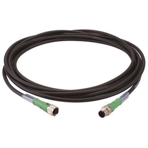 WERMA 5m kabel met M12 plug en CONNECTOR M12 - 800000009906 126 000 00 126 000 00 - 20005151