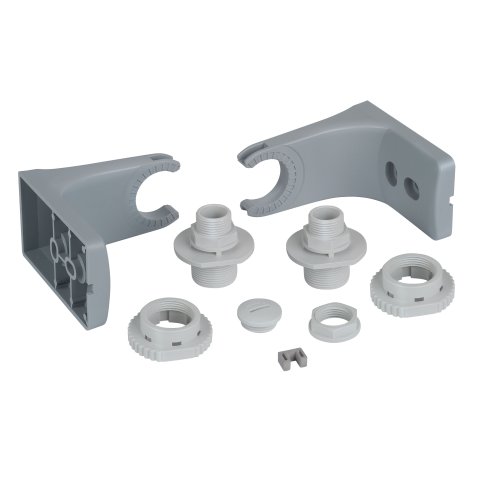 WERMA Montagebeugel 1 positie met toebeh. GY - 800000010370 126 000 00 126 000 00 - 20005232