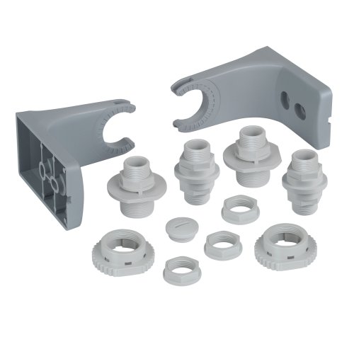 WERMA Montagebeugel 3 posities met toebeh. GY - 800000010374 126 000 00 126 000 00 - 20005234