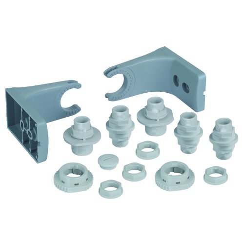 WERMA Montagebeugel 4 posities met toebeh. GY - 800000010378 126 000 00 126 000 00 - 20005236