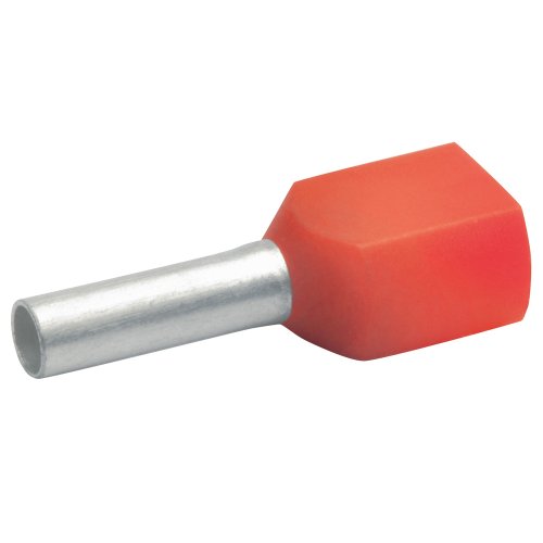 KLAUKE twinhuls rood 1 qmm 871 / 10 a 100st - 800073152 - 5008039