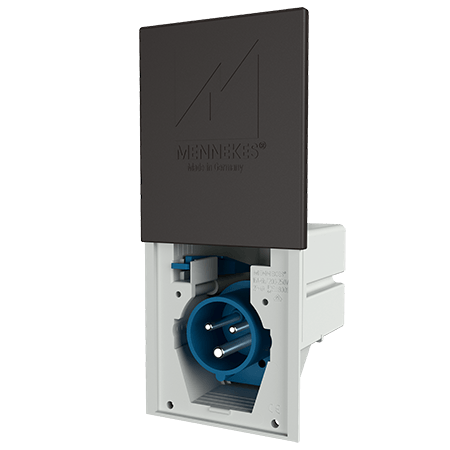 Mennekes Cara toestelc.doos 16A 3P 6H 230V IP44 - 8008 - 20022454