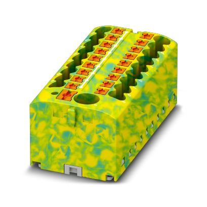 PHOENIX verdelerblok PTFIX 6/18X2,5 GNYE - 80ee64eface7ec65ec7e550b587d9ac8 - 11009846