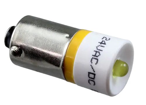 EAO 10-2512.1144 led ba9s 24vac/dc geel uitlopend - 8100239 - 8100239