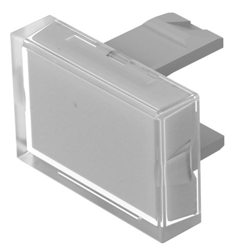 EAO 01-901.9 lens wit plat 12,8x18,8 plastic - 8100292 - 8100292