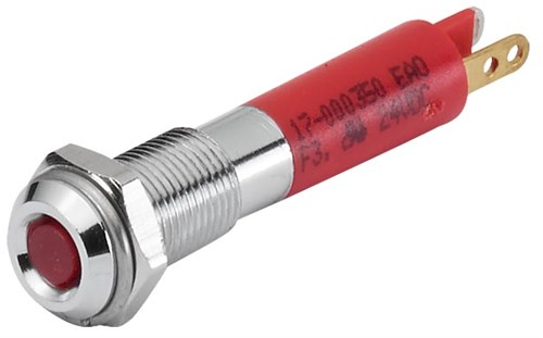 EAO 17-000350 signaalarmatuur m6 led 3mm 24vdc rood - 8100333 - 8100333