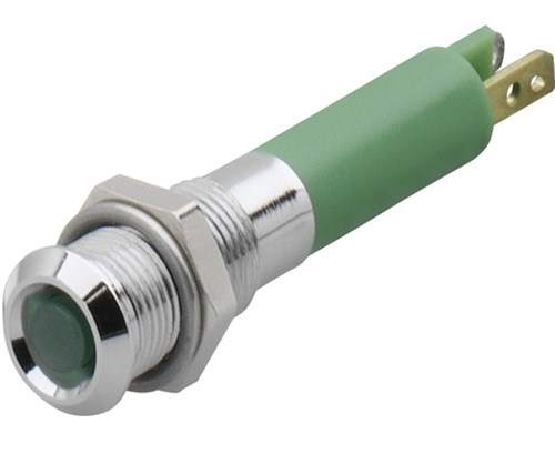 EAO 17-000351 signaalarmatuur m6 led 3mm 24vdc groen - 8100334 - 8100334