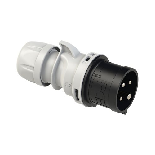 PCE CEE stekker 16A 4p 500V 7h zwart IP44 Shark - 81d07340d3aefcedef3b63852bff2f1a - 20158073