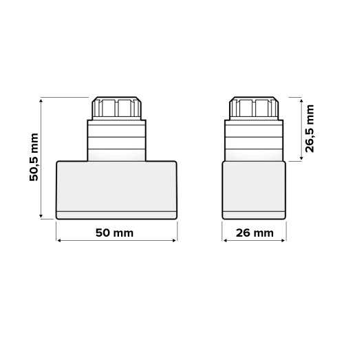 KLEMKO schemerschak inbouw 5a 5-300lux IB-06 - 820010 2 - 7100105