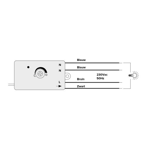KLEMKO schemerschakelaar 0.5a 5-300lux IBE-12/LI - 830060 4 - 7100417