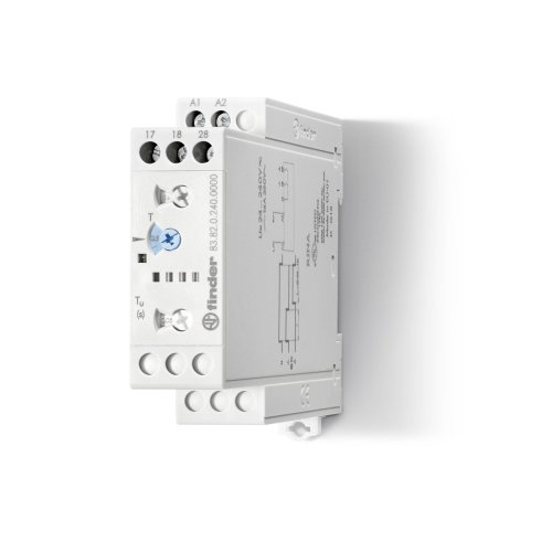 Finder FIN TIJDRELAIS 2M 16A 24...240VUC - 838202400000 - 20008148