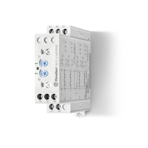 FINDER tijdrelais 1w 16a 24-240vac/dc 83.91.0.240.0000 - 839102400000 - 4375082
