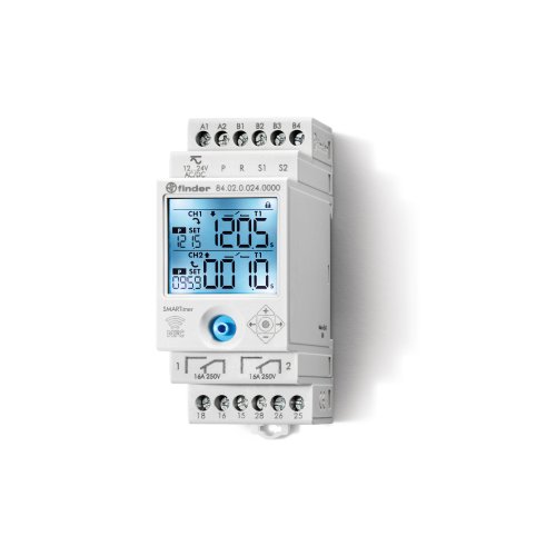 FINDER tijdrelais 2w 16a 12-24v 84.02.0.024.0000 - 840200240000 - 4375375