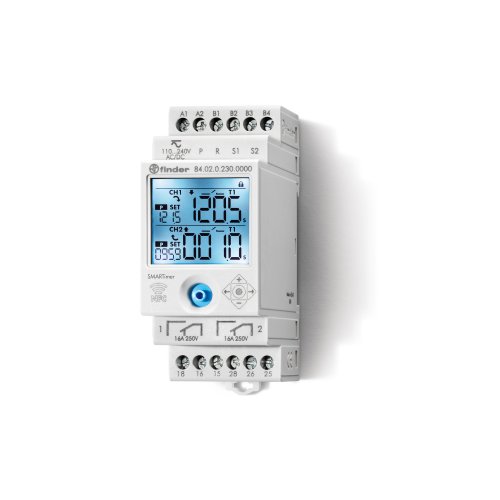 FINDER tijdrelais 2w 16a 110-240v ac/dc 84.02.0.230.0000 - 840202300000 - 11000135