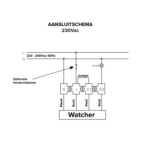 KLEMKO bewegingsmelder opbouw IP-55 1000w wit WATCHER-150 - 870050 4 - 7100679