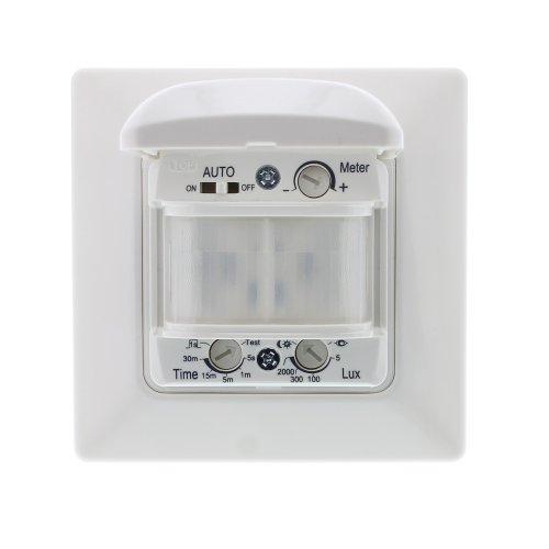 KLEMKO bewegingsmelder inbouw led 5-100w IB-PIR-W/LED-WH - 870544 4 - 7100420