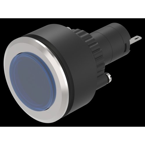 EAO Indicator-Set flat lens blue raised ST/PT 28VAC/DC - 87a9ea3374a434a63df498763b754e47 - 20045829