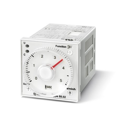 FINDER tijdrelais 2w 8a 24....230vuc 88.02.0.230.0002 - 8802 - 4375313
