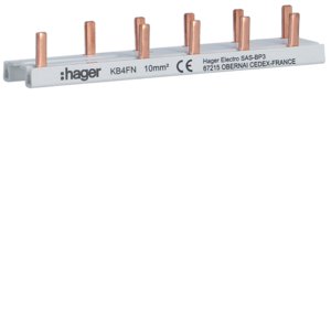 HAGER aansluitrail ge&iuml;soleerd 2-polig 6mod 40a KB4FN - 88d9bbf4d014592bf0403f149eabe676 - 8411705