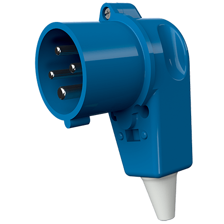 Mennekes Haakse contactstop 16A 4P 9H 230V IP44 - 891 - 20015049