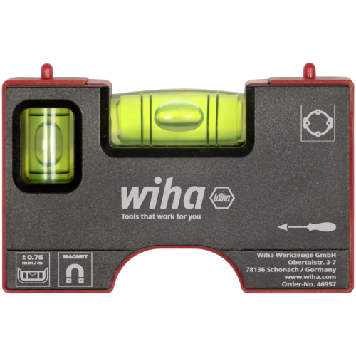 WIHA Mini Waterpas Magnetisch 246 80mm - 89f5681d 86d6 41ed b449 6276f18b5e87 - 20196108