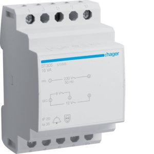 HAGER beltrafo 16va 8-12v ST305 - 8a96d796c1226e17cee9d5550d236184 - 8411651