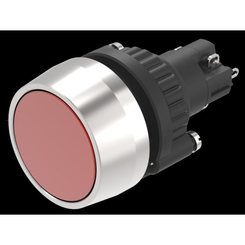 EAO Pushbutton-Set raised lens alu red flat mom ST 1NC+1NO - 8ccc1d98259e96f311386a68326bd8a6 - 20045874