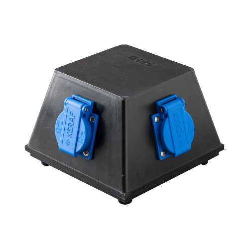 Keraf Type 18 volrubber verdeler 3x randaarde - 8d5ecf9c2e45bd9a102b3cd83bf66e81 - 20212248