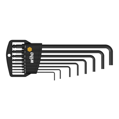 WIHA Inbussleutelset Kogelkop Classic gezwart Inchuitvoering 369ZB, 9- - 8de19bec 5d24 4ade ba0f 6f3dea0bd645 - 20012513
