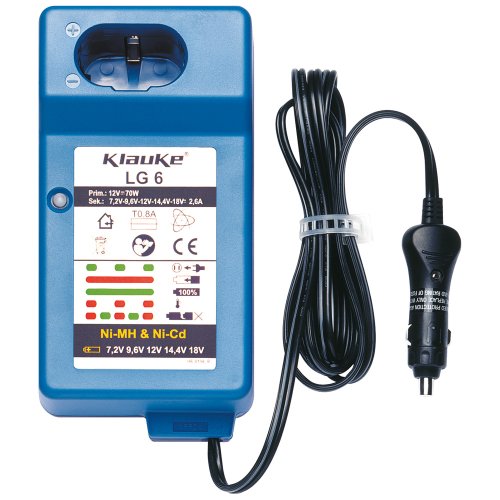 Klauke Acculader auto (9,6V en 12V) LG6 - 900088571 - 20003536
