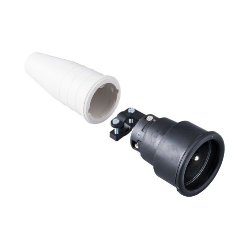 Keraf Volrubber koppelcontactstop 16A 250V~ penaarde greep wit - 9111bc0f0d4bcbde010f015dc8a4d1fe - 20157479