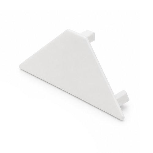 CANALIT Eindkap voor zelfklevende driehoek leidingkoker 15mm wit - 917946 - 20041690